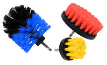 Børstesett til boremaskin - 3-pk.